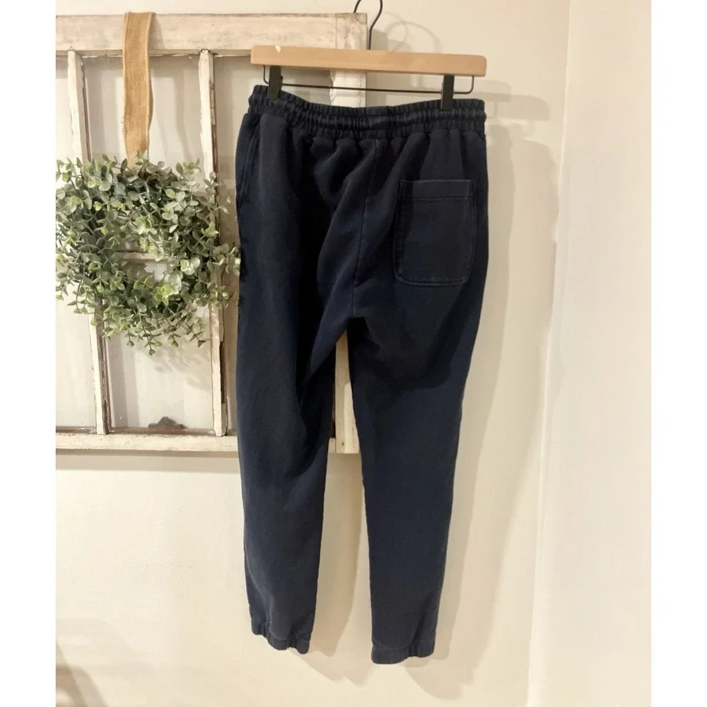 Scotch & Soda Unisex‎ Organic Cotton Navy Teal Detail Jogger Sweatpants Size M